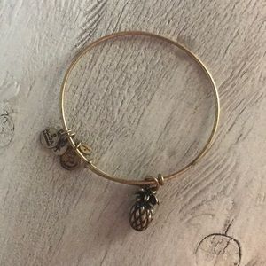 Alex and Ani Jewelry - Alex & Ani Pineapple Charm Bracelet Alex and Ani Jewelry - Alex & Ani Pineapple Charm Bracelet